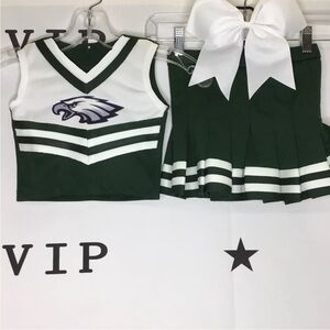 Cheer uniform new eagles girls 4t